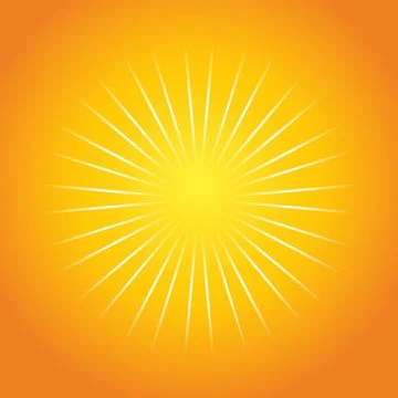 Light beem transparency on orange background, sun shine, sunlight graphic, .. Illustrazione stock