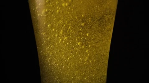 Light Beer in a glass super slow mo Stock Footage 72817092