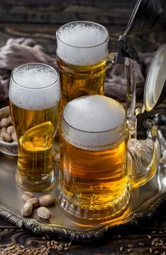 Light beer Stock Photos