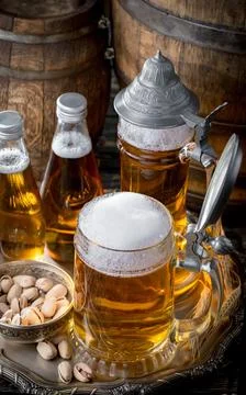 Light beer Stock-Fotos