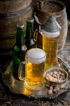 Light beer Stock-Fotos