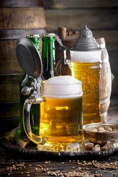 Light beer Stock Photos