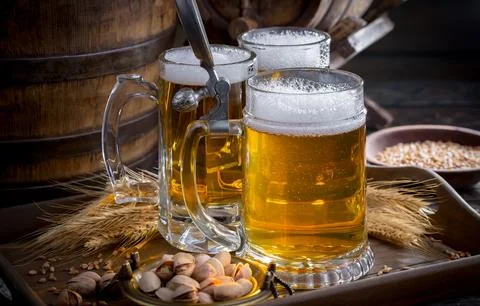 Light beer Stock Photos