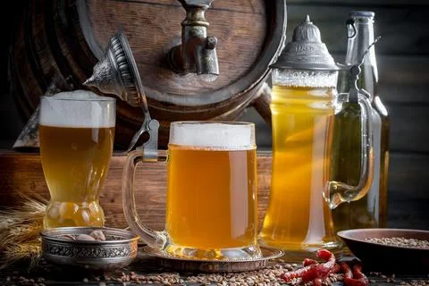 Light beer Stock Photos