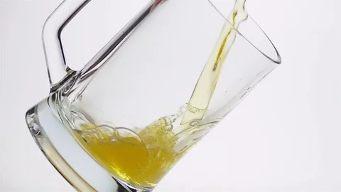 Light Beer is Poured into a Beer Mug Stock Footage 71967384