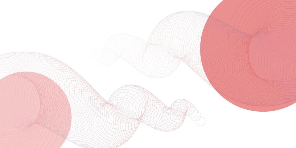 A light beige abstract background with soft pink circles and subtle gradien.. Stock Illustration