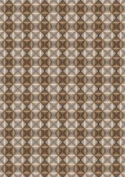 Light beige background with the original geometric pattern Stock Illustration