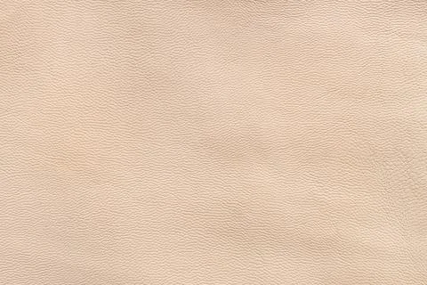 Light beige leather texture background with fine grain pattern, natural mater 写真素材