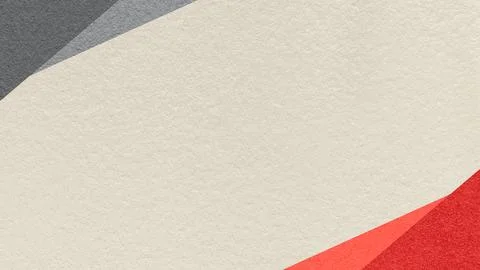 Light beige paper texture background with gray, red geometric corners gradi.. 스톡 일러스트