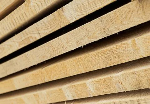 Light beige straw boards parallel lines tilt horizon effect abstract light ba Stock Photos