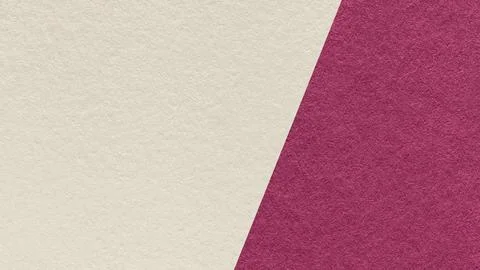 Light beige texture background with purple diagonal angled split and copy spa Stock Illustration