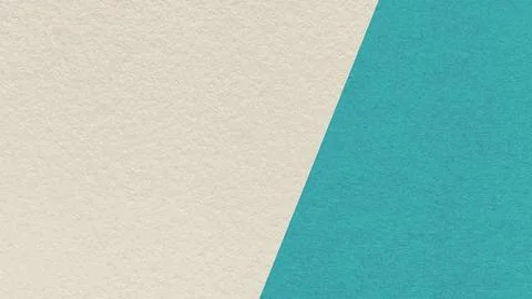 Light beige texture background with turquoise diagonal angled split and copy  Illustrazione stock