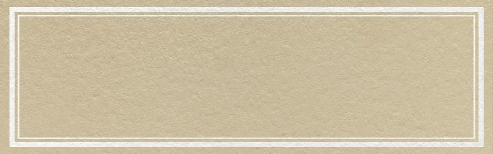 Light beige textured paper background with white double frame border and co.. Stock Illustration