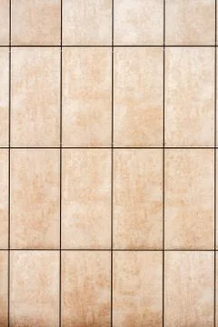 Light beige tile wall texture background 스톡 사진