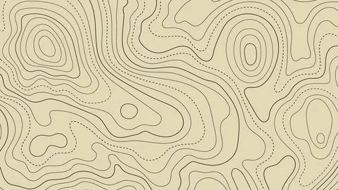 Light Beige Topography Drawing Background Stock Illustration