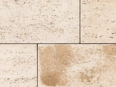 Light beige travertine Stock Photos