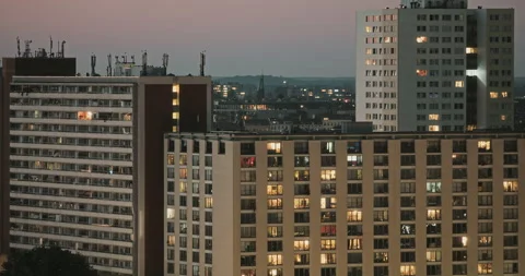 The Light of Berlin Windows Stock-Footage 282680771