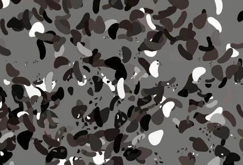 Light Black vector backdrop with abstract shapes. Stock Illustration