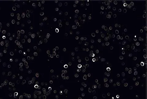 Light Black vector backdrop with dots. Stock Illustration