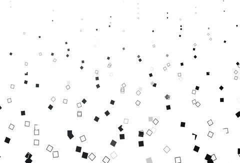 Light Black vector backdrop with lines, rectangles. Illustrazione stock