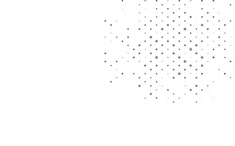 Light Black vector background with bubbles. Stock Illustration