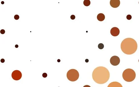 Light Black vector background with bubbles. Stock Illustration