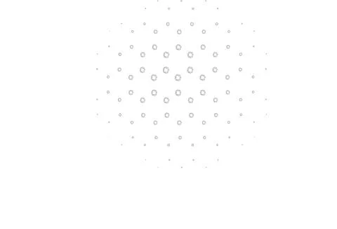 Light black vector background with bubbles. 스톡 일러스트