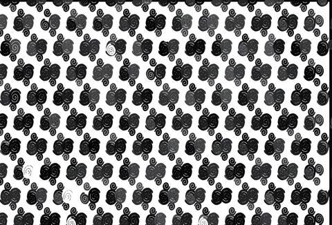 Light Black vector background with liquid shapes. Stock Illustration
