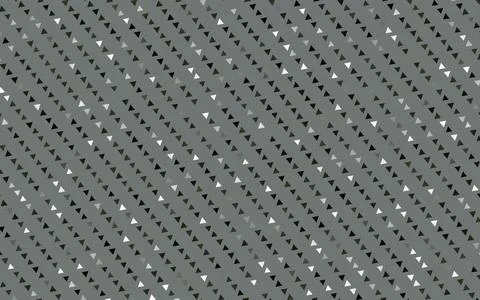 Light Black vector cover in polygonal style. Illustration