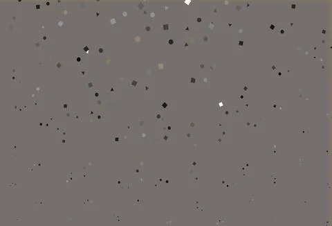 Light Black vector layout with circles, lines, rectangles. Stock Illustration