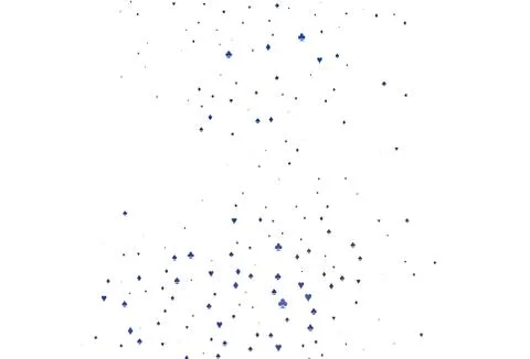 Light Black vector layout with elements of cards. Stockillustratie