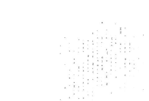 Light Black vector pattern with arithmetic signs. Stock Illustration
