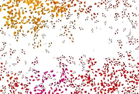 Light Black vector pattern with chaotic shapes. Stock Illustration