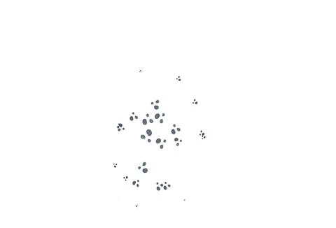 Light Black vector pattern with curved circles. イラスト素材