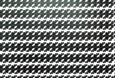 Light Black vector pattern with lines, ovals. Stock Illustration