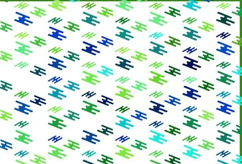 Light Black vector pattern with narrow lines. Stock Illustration