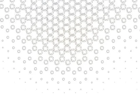 Light black vector pattern with spheres. Stock Illustration