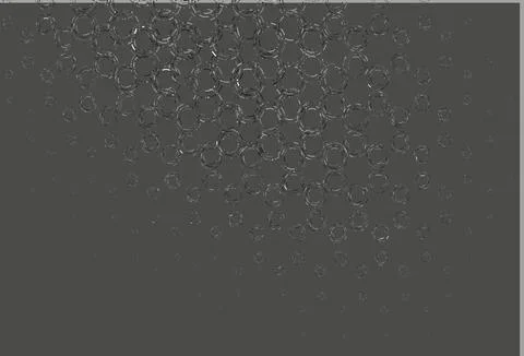 Light black vector pattern with spheres. Stock Illustration