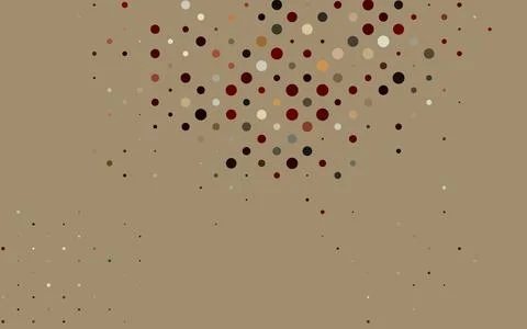 Light Black vector pattern with spheres. Illustrazione stock