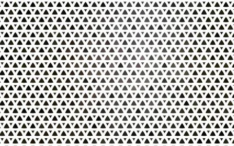 Light Black vector seamless texture in triangular style. Stock Illustration