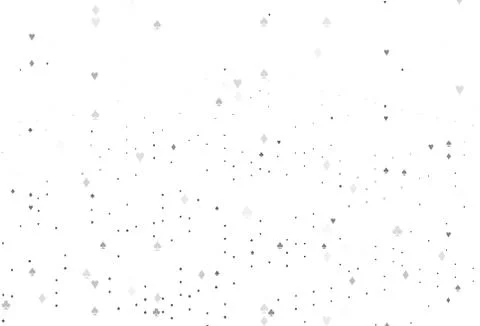 Light Black vector template with poker symbols. Stock-Illustration