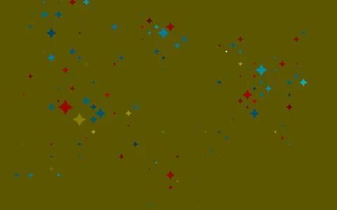 Light Black vector texture with beautiful stars. 스톡 일러스트