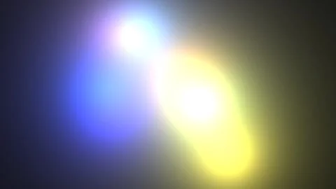 Light blending effect creates colorful brightness in dark Stock Footage 338003239