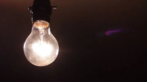 Light Blub Flicker Stock Footage 42073712