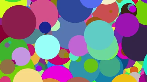 Light blue abstract background with colorful  dots Vídeo Stock 49191508