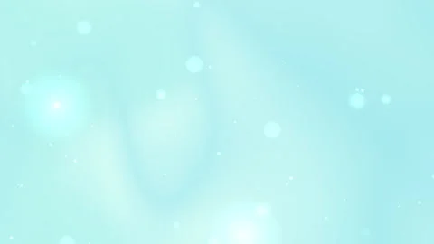 Light blue Abstract Background with Floating Bokeh Glow and Blurred Light Vidéo 312099960