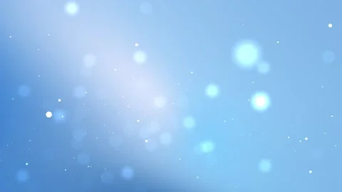 Light blue abstract background with glowing white bokeh Stock Footage 315712187