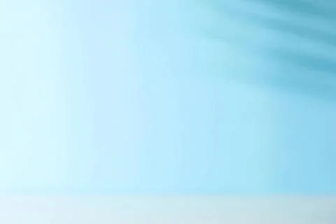 Light blue abstract background with soft waves and gradient Stock Photos