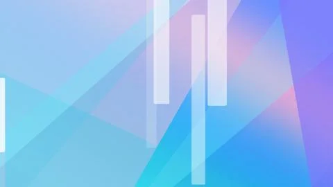 Light blue abstract gradient with layered geometric facets and translucent .. 스톡 일러스트