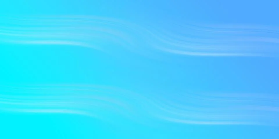 Light Blue Abstract Horizontal Wavy Lines Background Stock Illustration